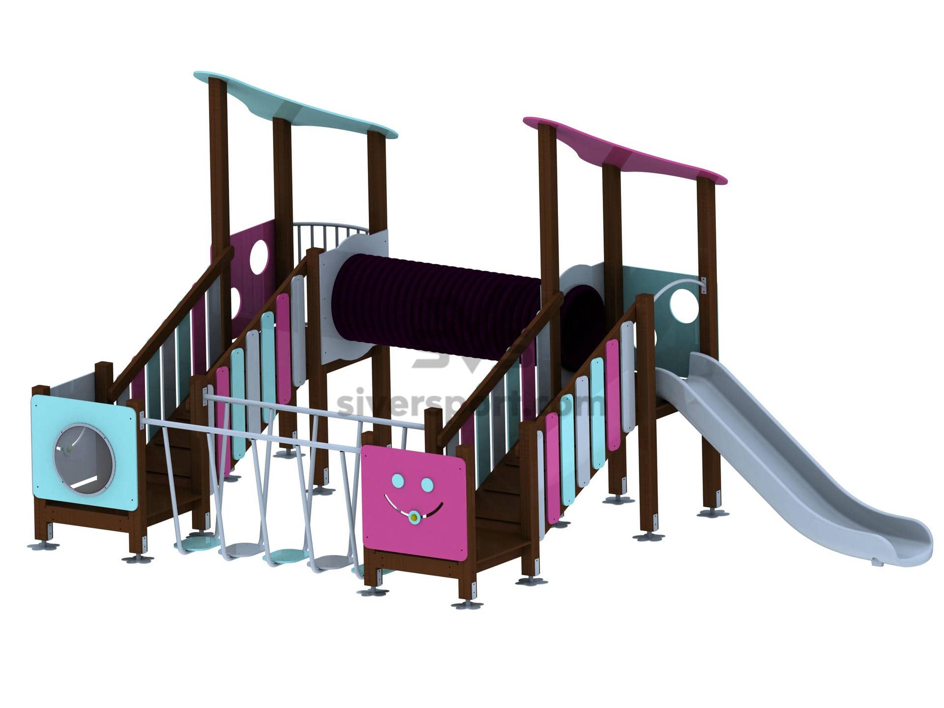 KID7006 (HDPE) Ігровий комплекс "Крихітка"