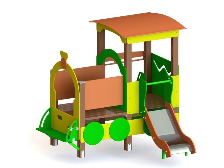 KID403.1 Гімнастичний комплекс Паровозик