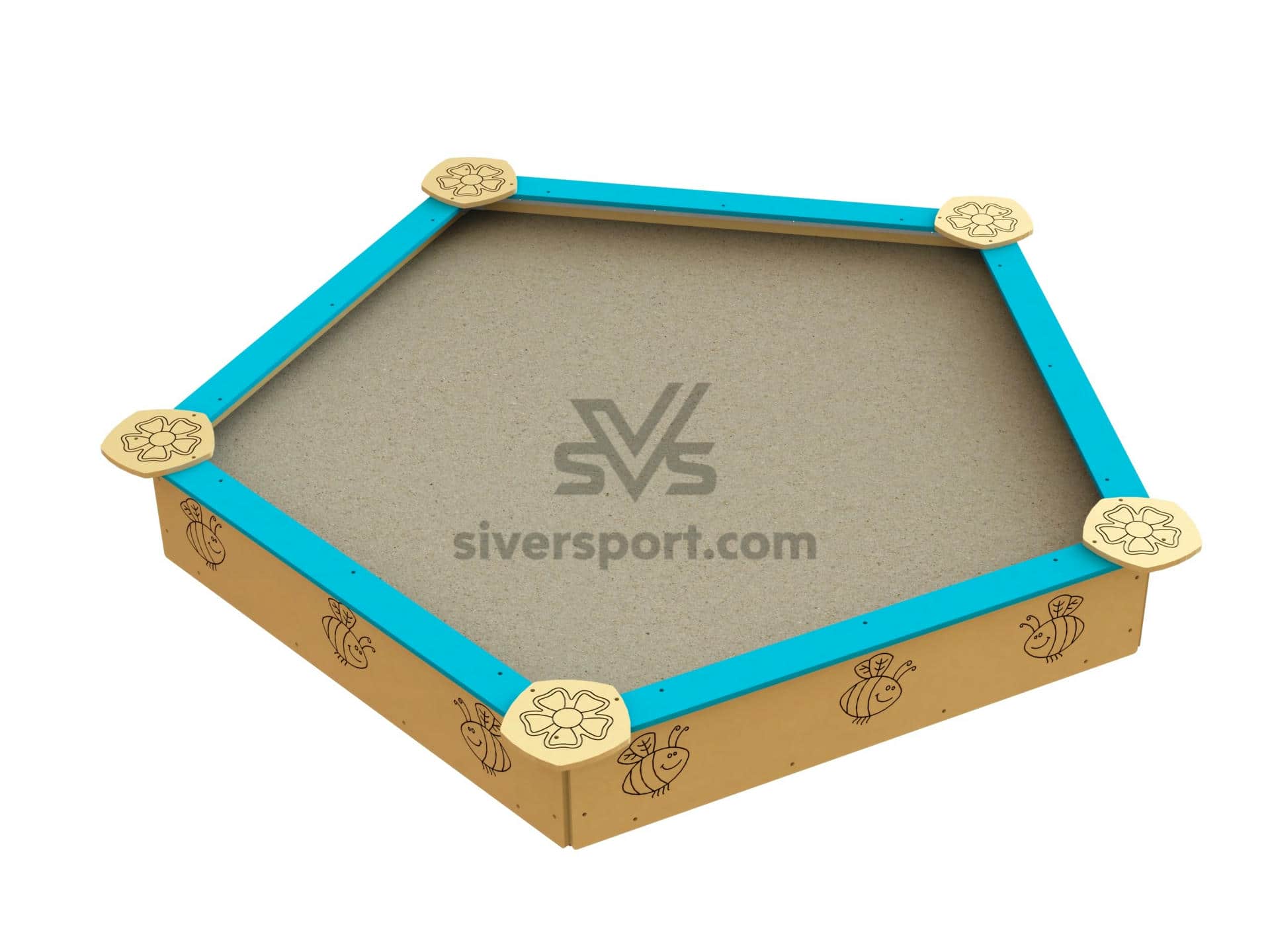 ТЕ339 Пісочниця п'ятикутна