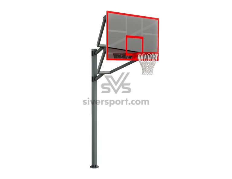 УТ-418 Стенд баскетбольний FIBA ​​(180х105), щит акриловий - 1