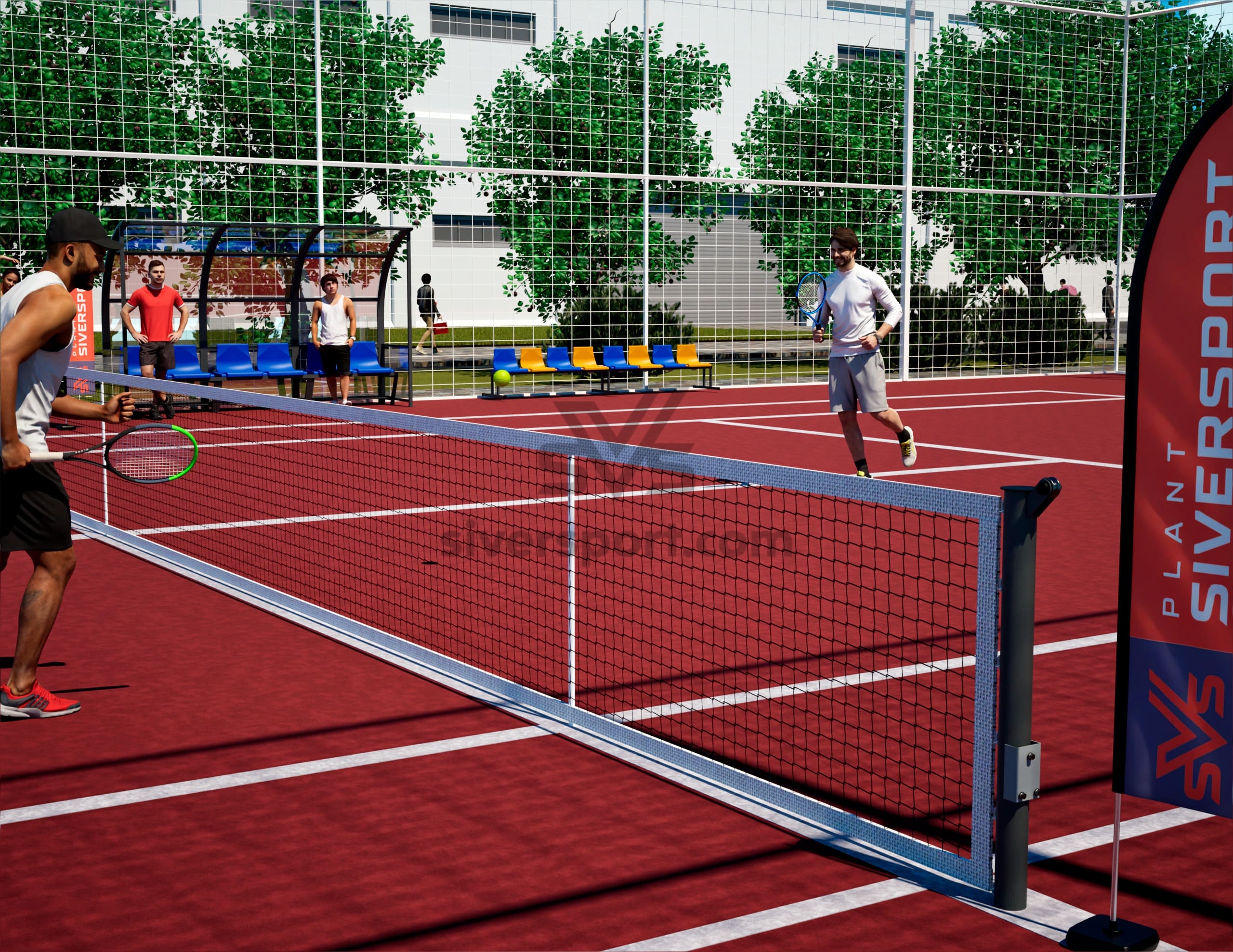 Volleyball Badminton Tennis