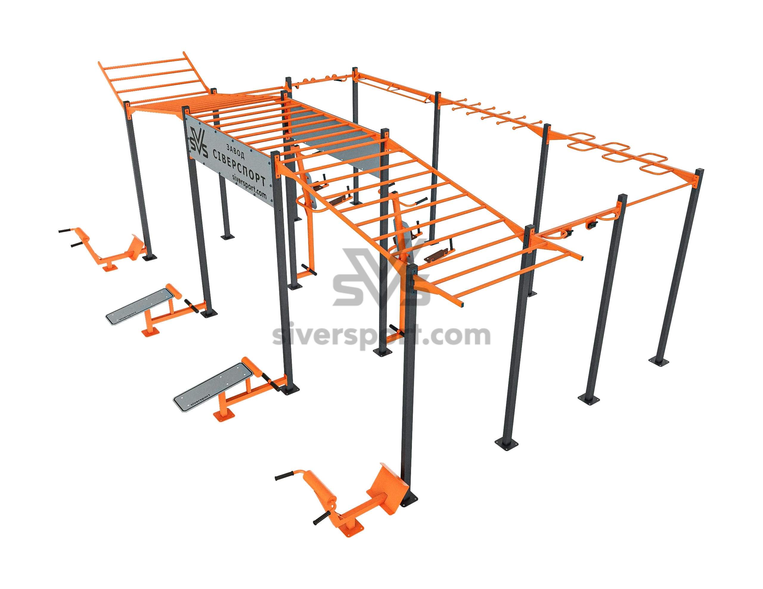 KF902.12 (WL255) Спортивний комплекс Workout PRO Large-2