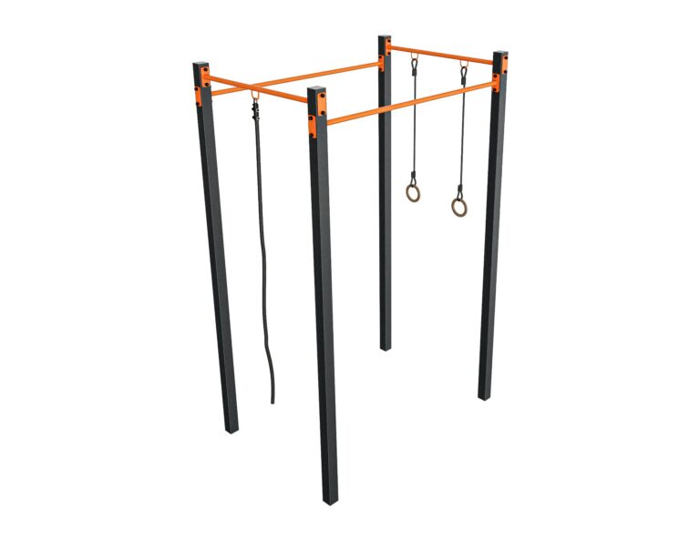 WL-245 Турнік з канатом та кільцями